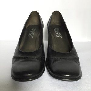 Franco Sarto Black Leather Shoes